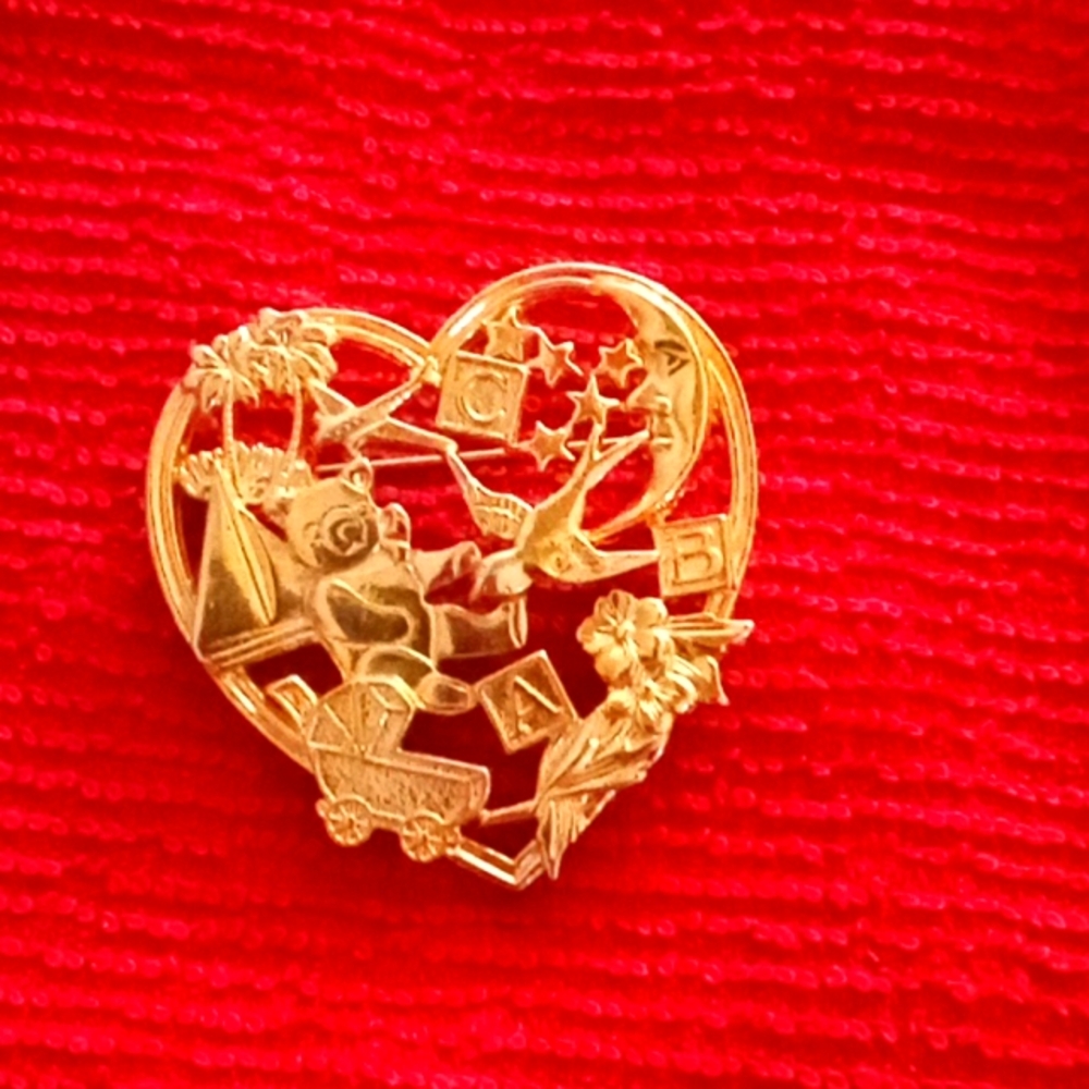 Gold Brooch